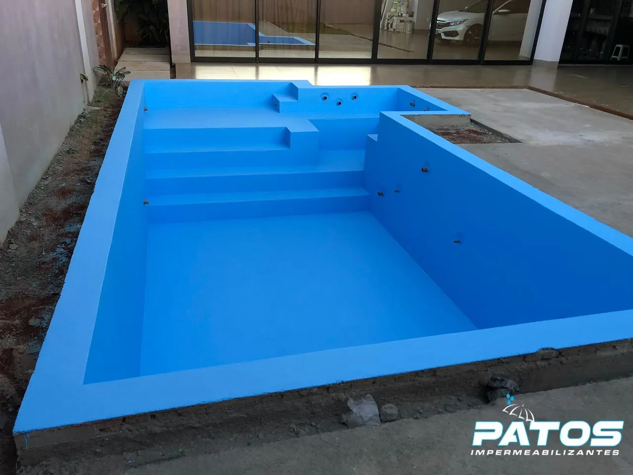 Impermeabilização de piscina